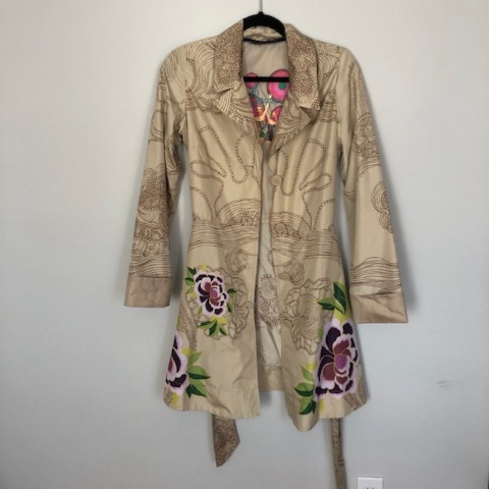 Desigual Light Trench Coat